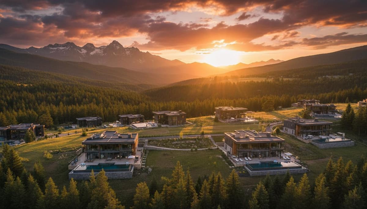 Luxury vacation rentals in mountains